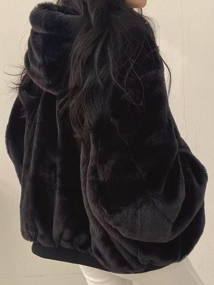 Women's Reversible Teddy Bomber Jacket