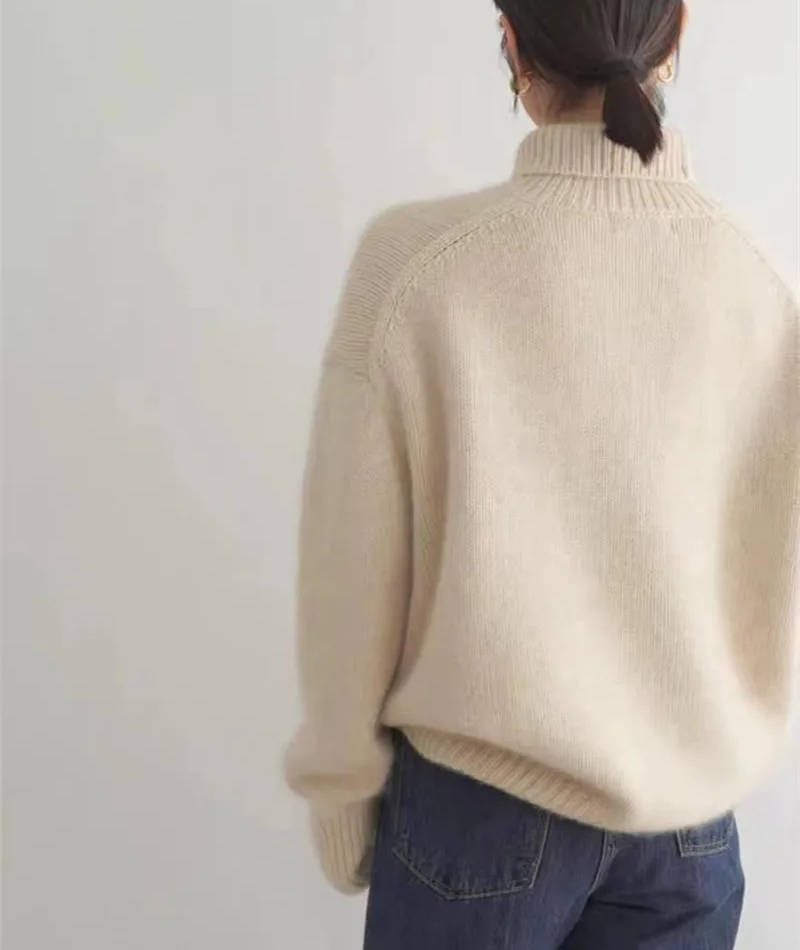 Women's Cashmere Turtleneck Jumper