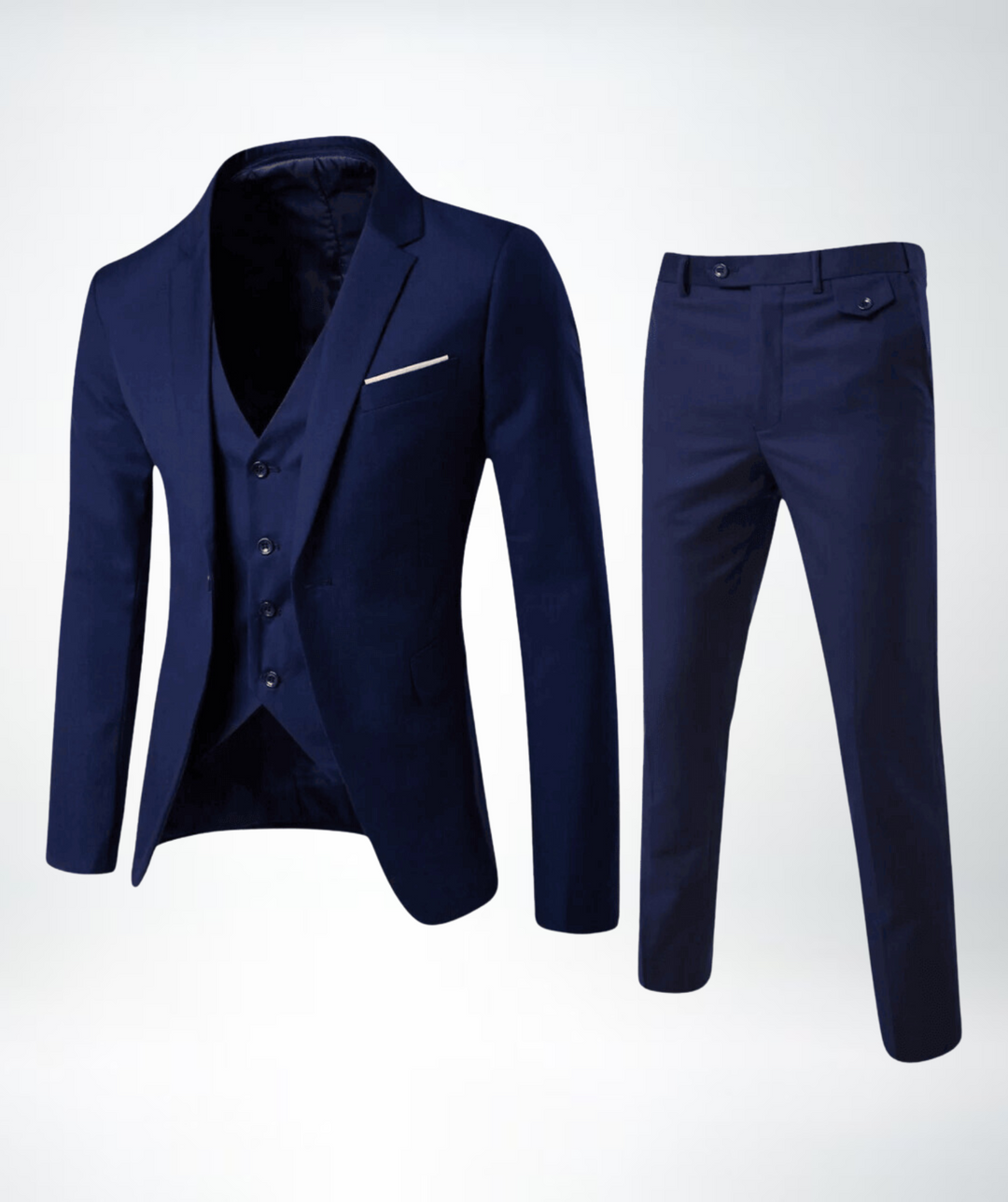Krzysztof | Men's Three-Piece Suit with Vest