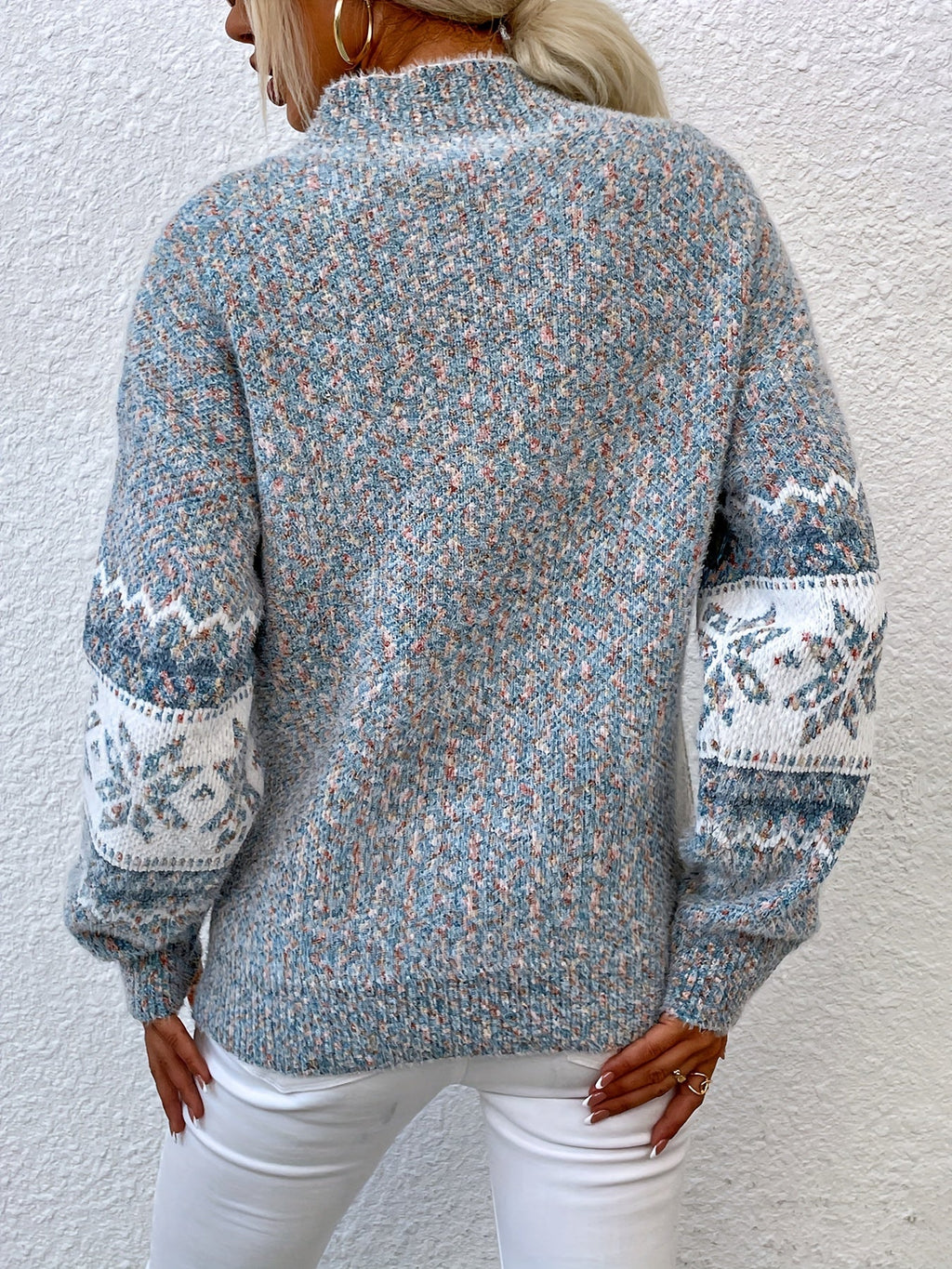 Women's Christmas Snowflake Jumper
