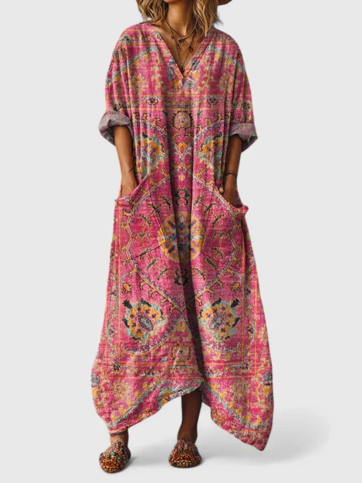 Alicja | Loose Maxi Dress with Pockets