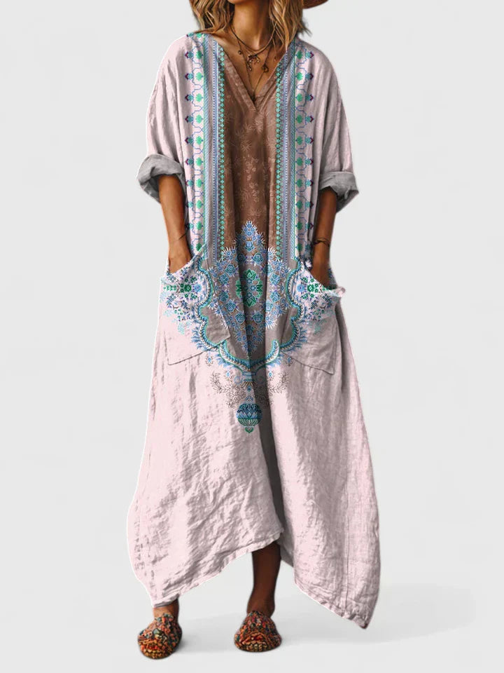 Alicja | Loose Maxi Dress with Pockets