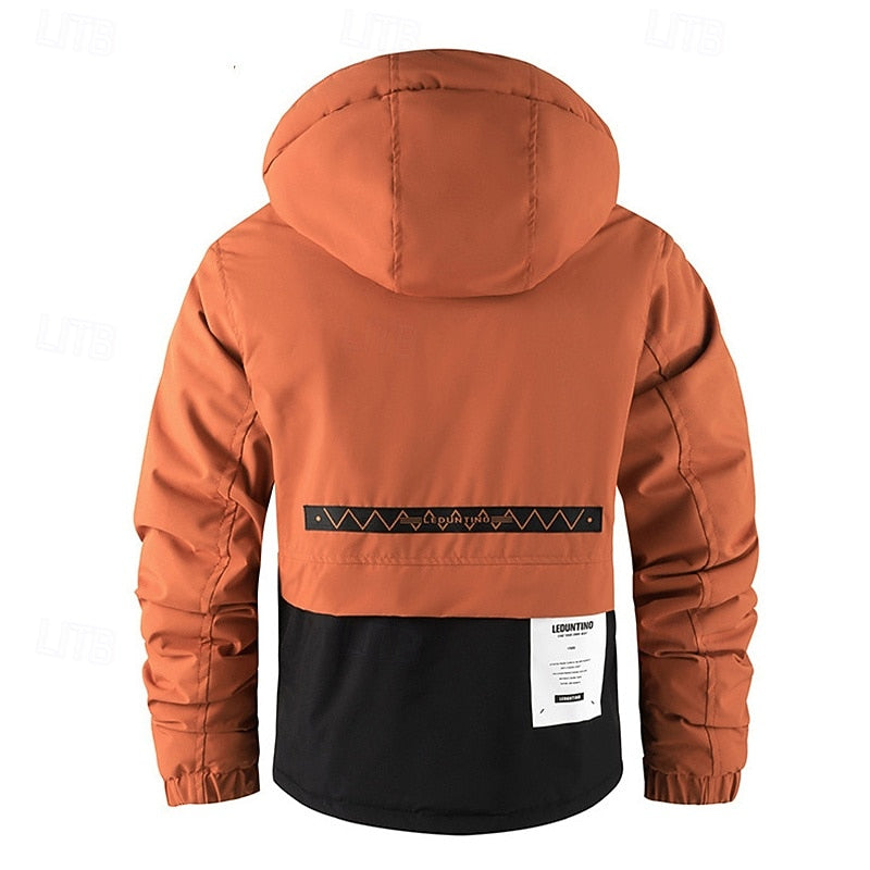 Men's Waterproof Hooded Outdoor Jacket