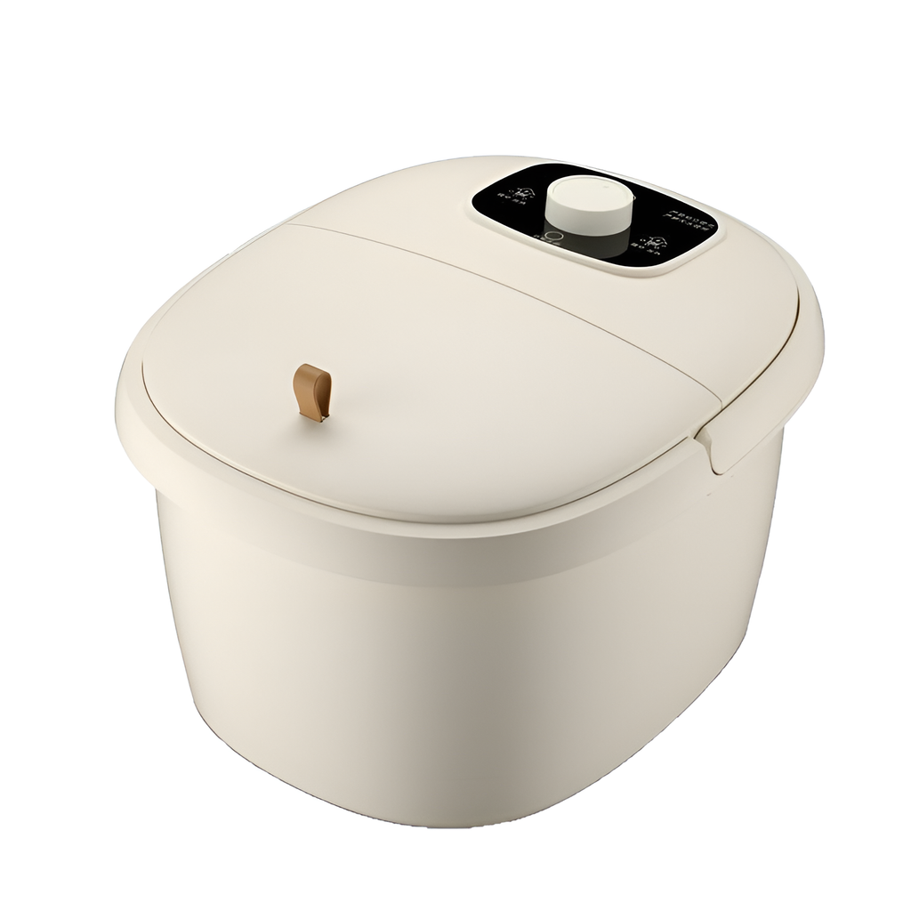 Electric Foot Massage Spa with Heating Rollers and Bubble Therapy Bath - Image 2