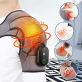 Electric Heating Pad for Shoulder Pain with Cordless Vibration Massage and Adjustable Strap - Image 1
