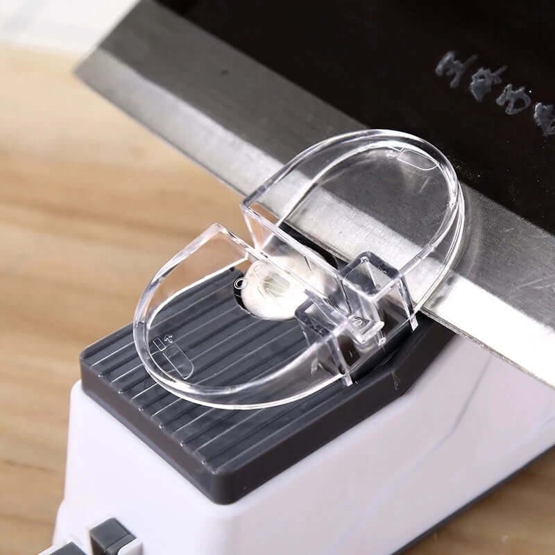 Electric Knife Sharpener with Automatic Grinding and Scissors Sharpening Slot - Image 3