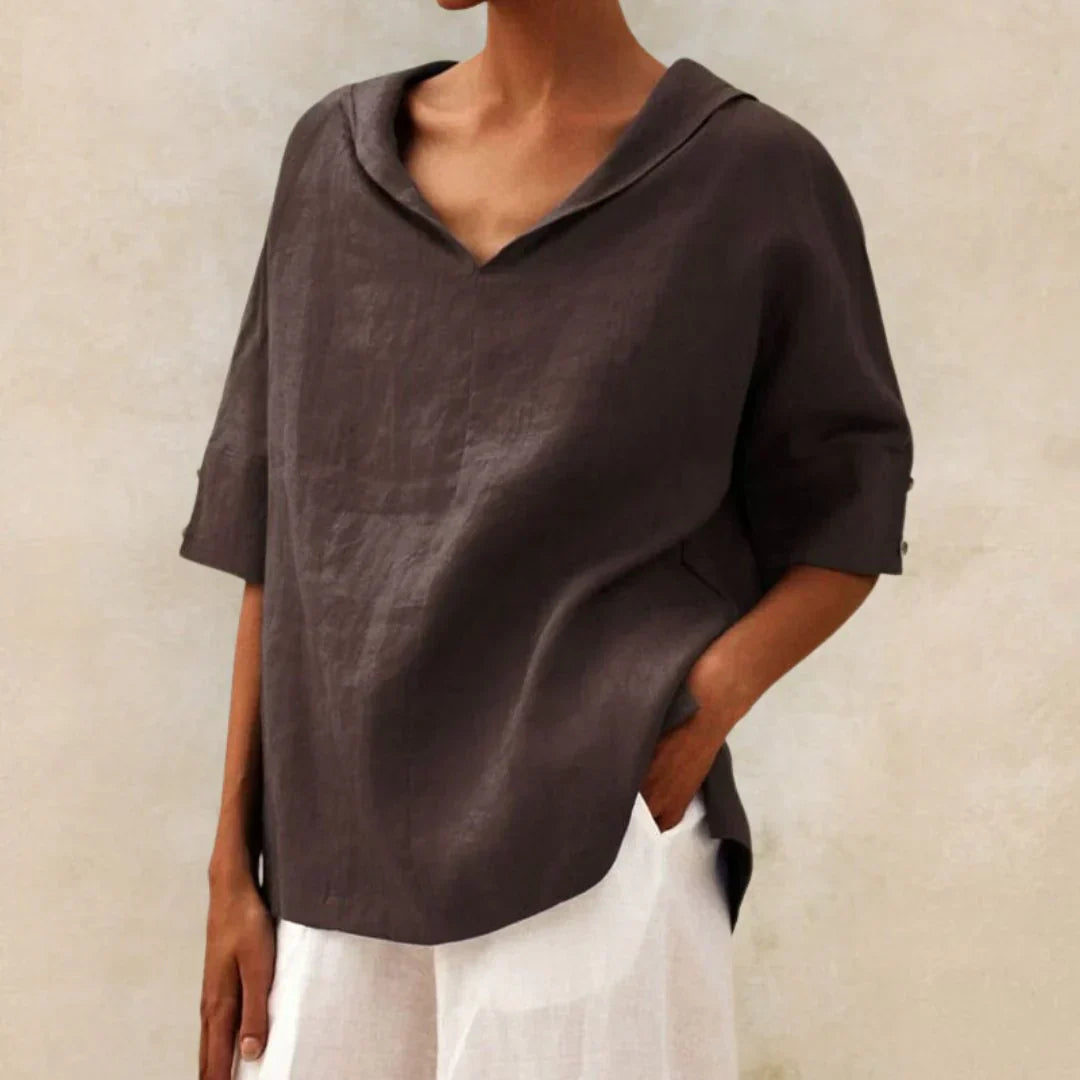 Eliana | Women's Linen Summer Shirt