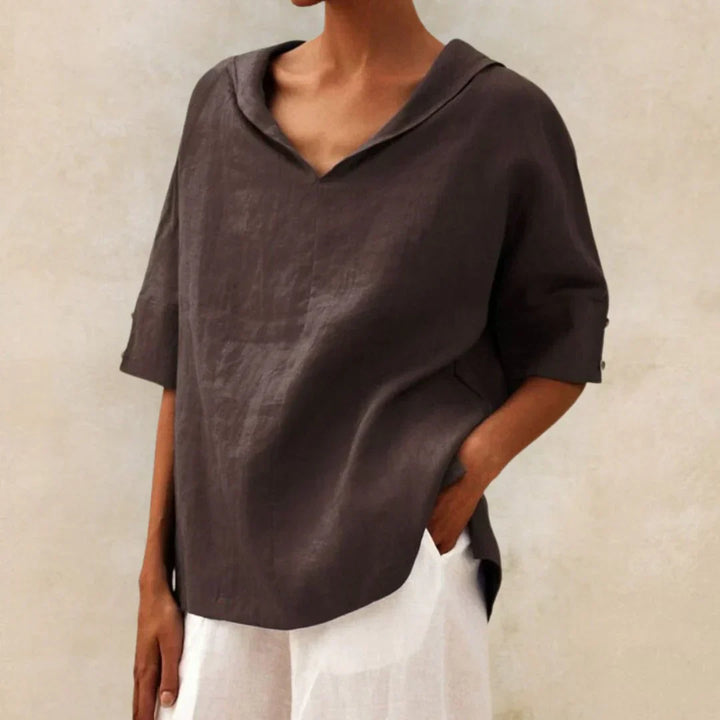 Eliana | Women's Linen Summer Shirt