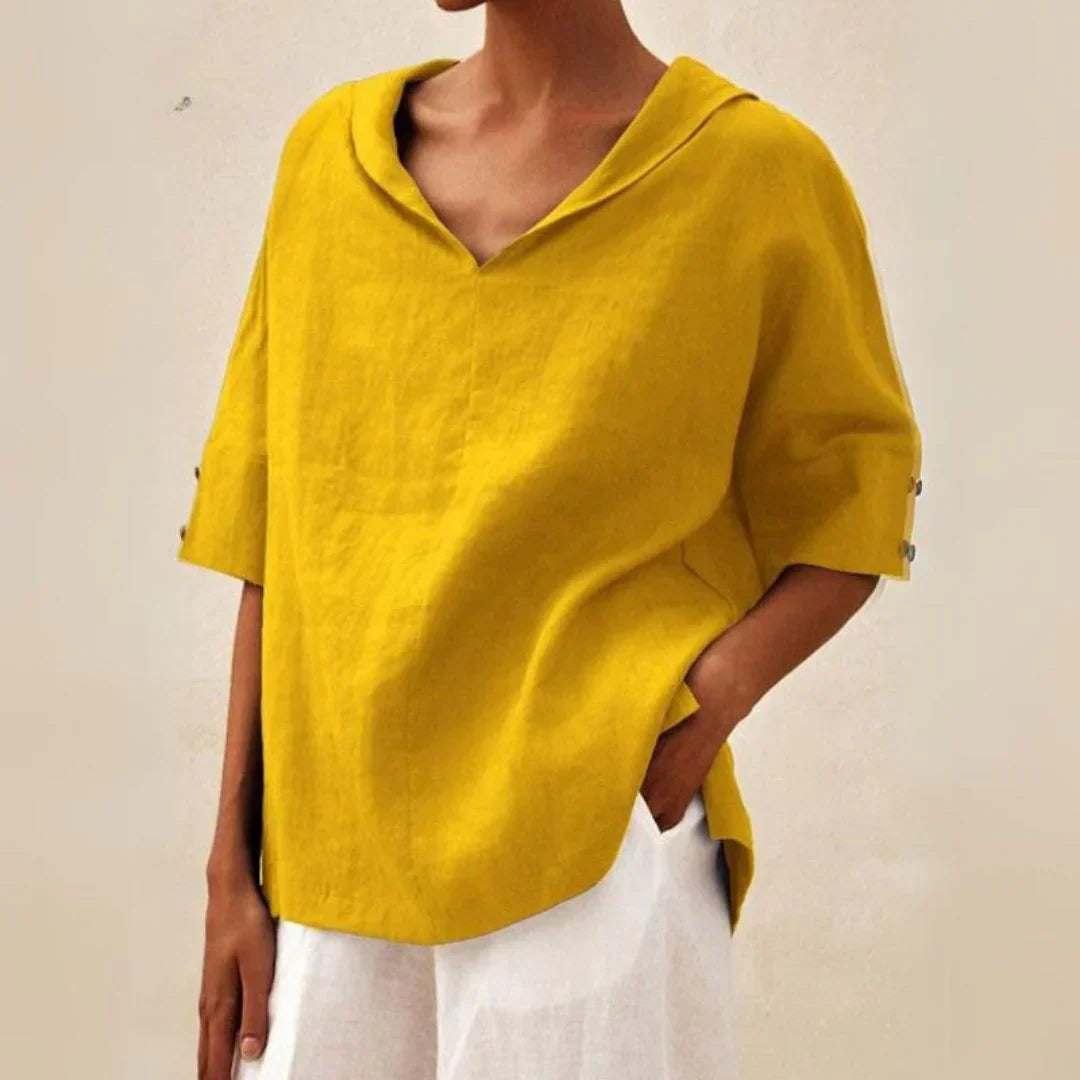 Eliana | Women's Linen Summer Shirt