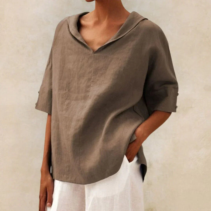 Eliana | Women's Linen Summer Shirt