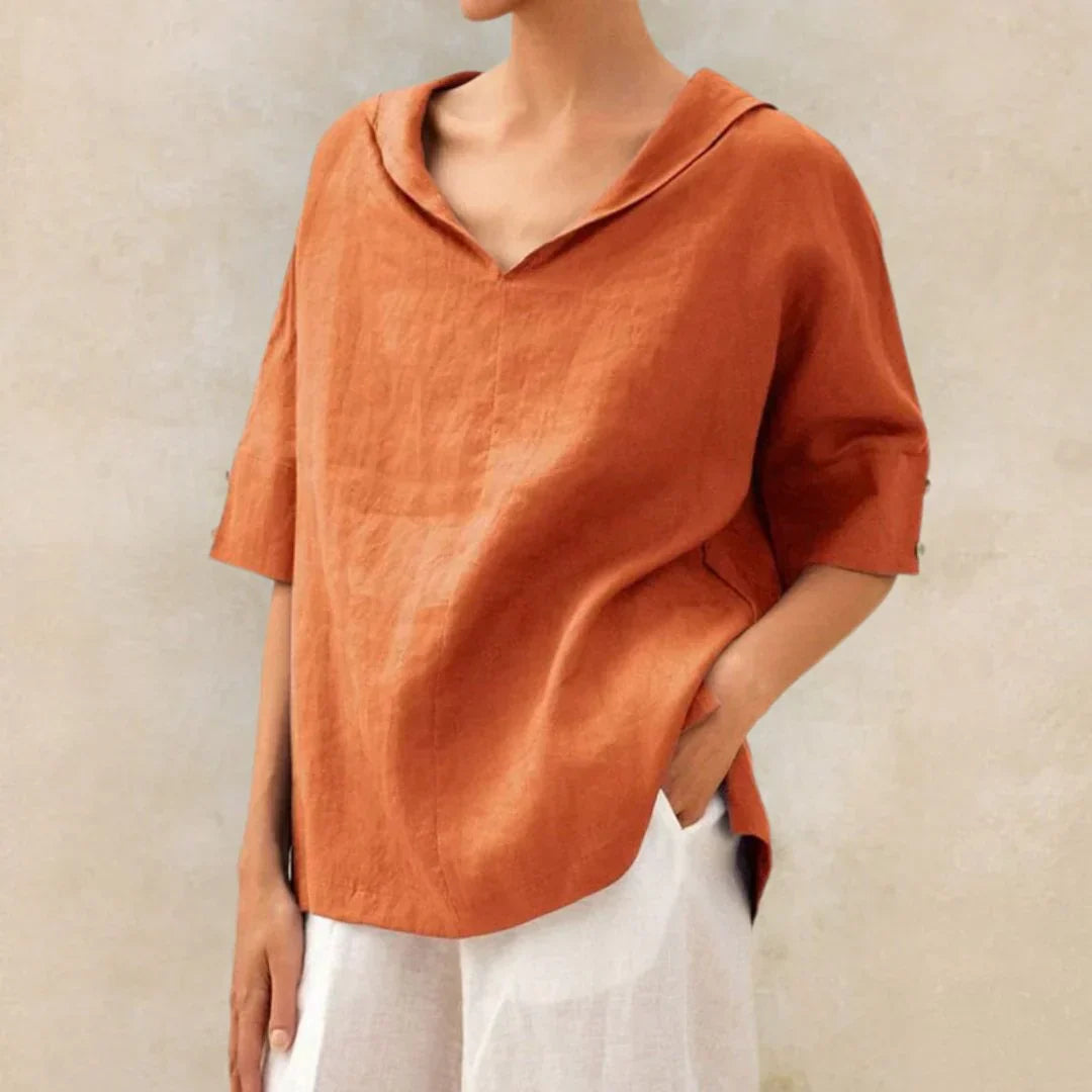 Eliana | Women's Linen Summer Shirt