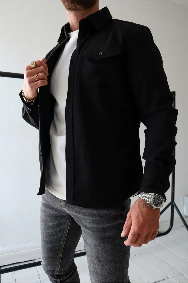 Men's Casual Layering Overshirt