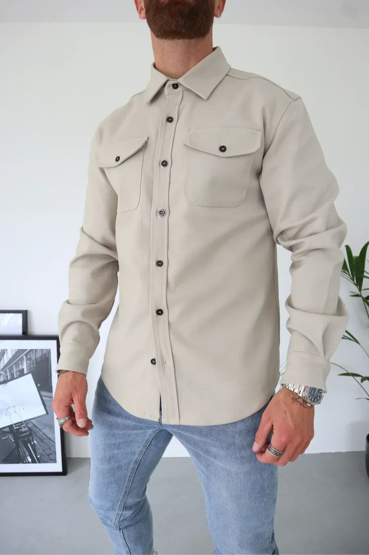 Men's Casual Layering Overshirt