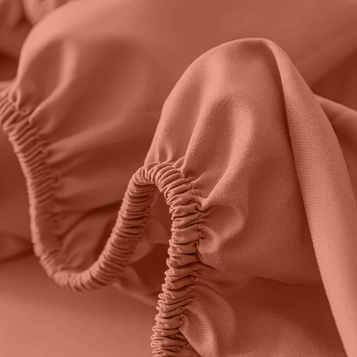 Extra Deep Fitted Bed Sheet with Wrinkle-Resistant Smooth Finish and Secure Elasticized Corners - Image 12