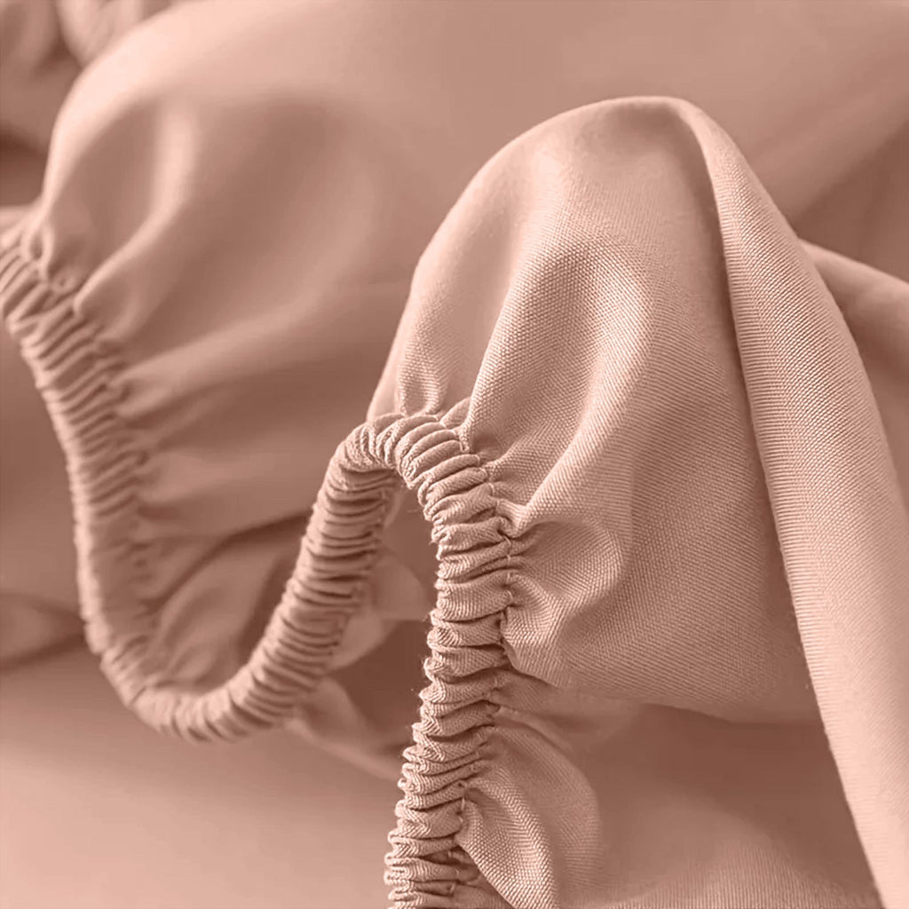 Extra Deep Fitted Bed Sheet with Wrinkle-Resistant Smooth Finish and Secure Elasticized Corners - Image 16