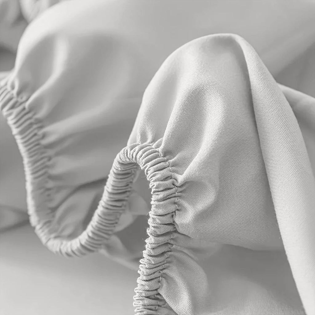 Extra Deep Fitted Bed Sheet with Wrinkle-Resistant Smooth Finish and Secure Elasticized Corners - Image 2