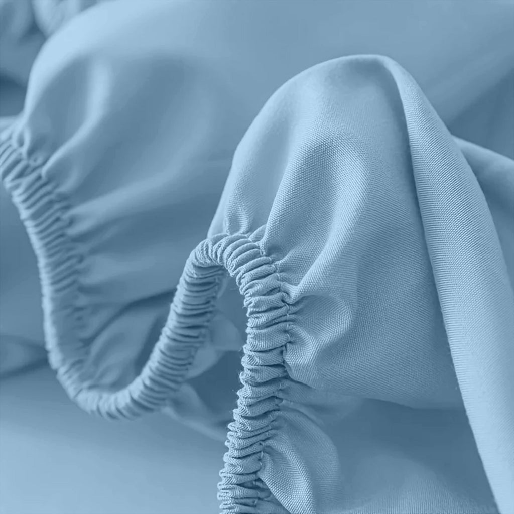 Extra Deep Fitted Bed Sheet with Wrinkle-Resistant Smooth Finish and Secure Elasticized Corners - Image 20