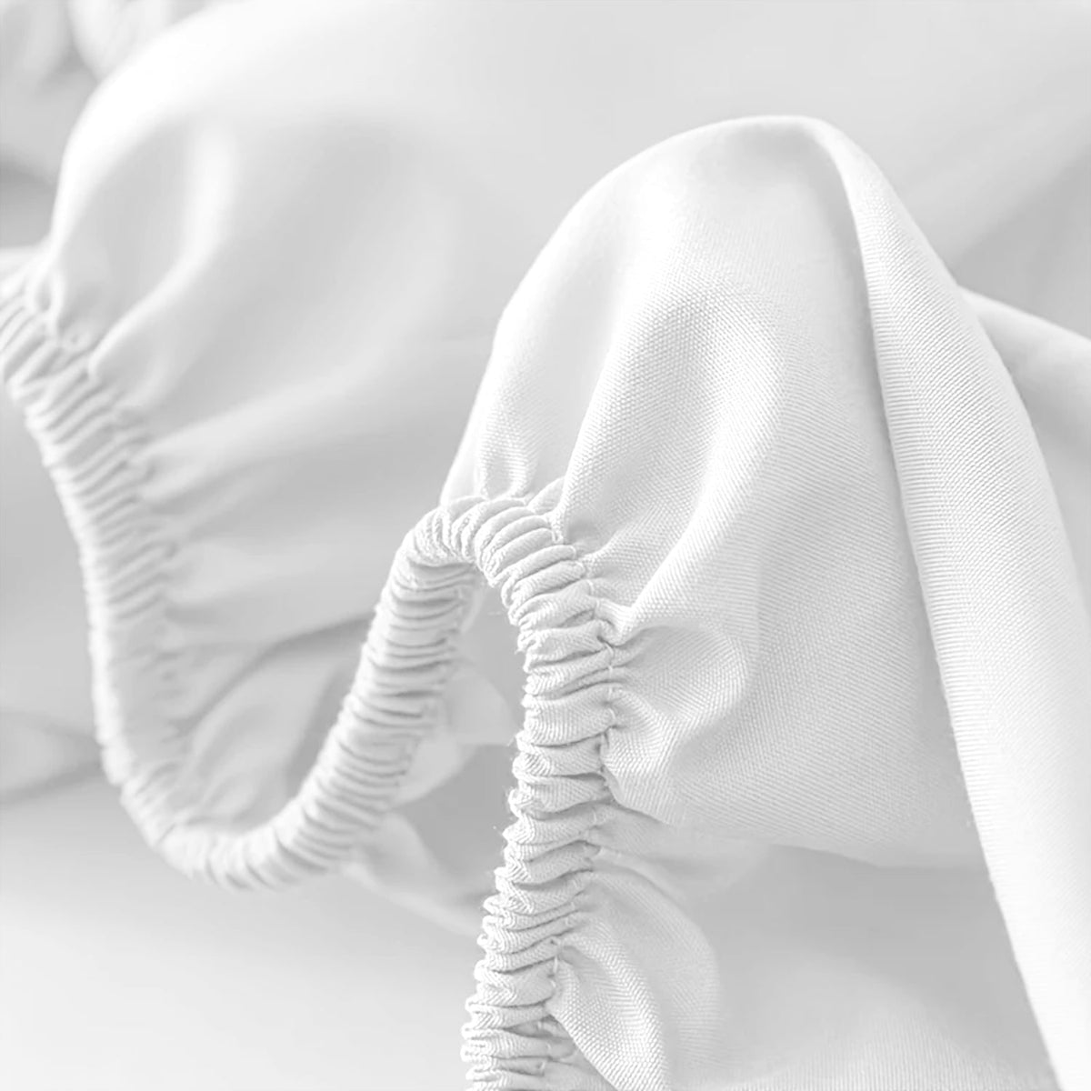 Extra Deep Fitted Bed Sheet with Wrinkle-Resistant Smooth Finish and Secure Elasticized Corners - Image 4