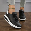 Women's Platform Lace Up Trainers