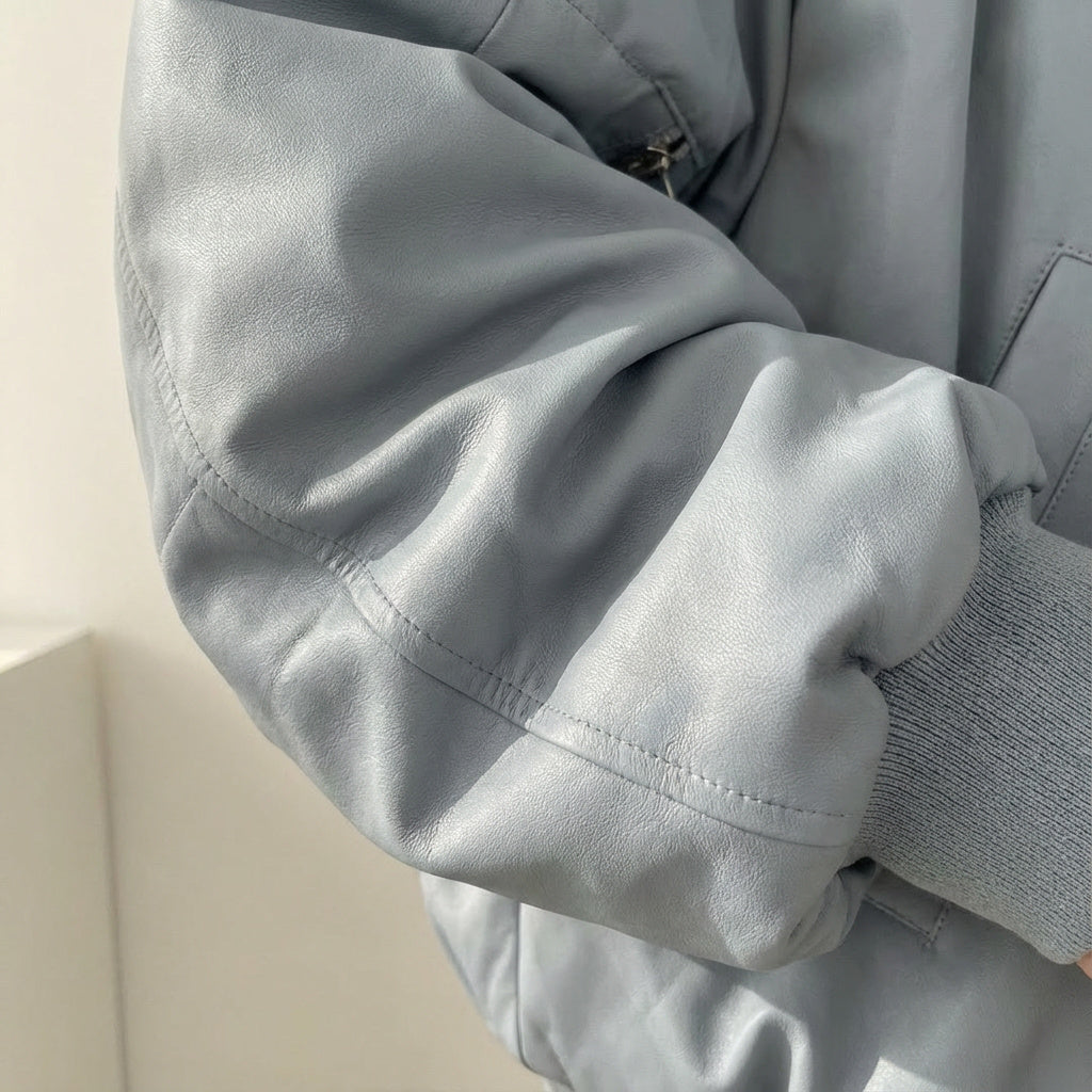 Women's Reversible Teddy Bomber Jacket