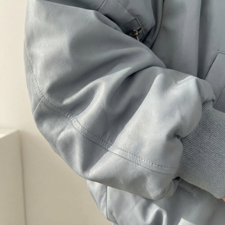 Women's Reversible Teddy Bomber Jacket