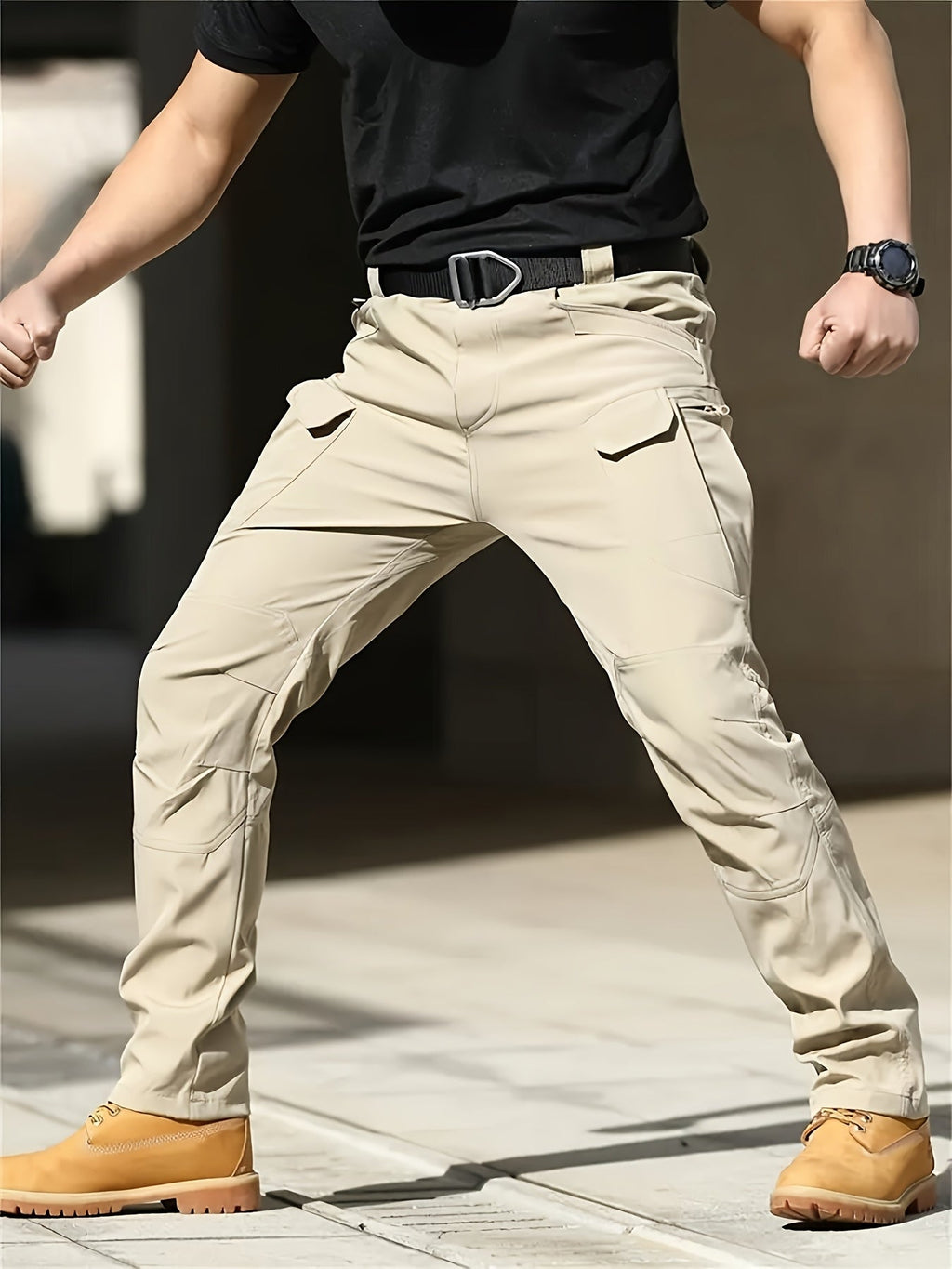 Pantalon utilitaire pour homme avec plusieurs poches