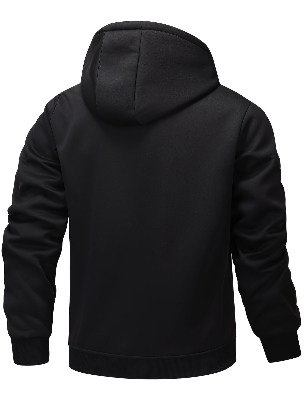 Men's Hooded Zip Up Jacket