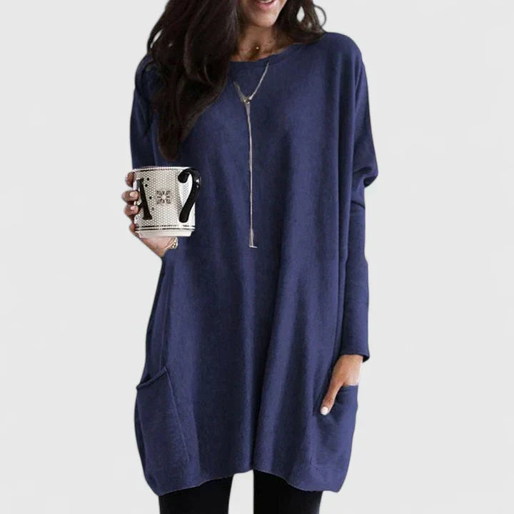 Tunique à manches longues pour femme