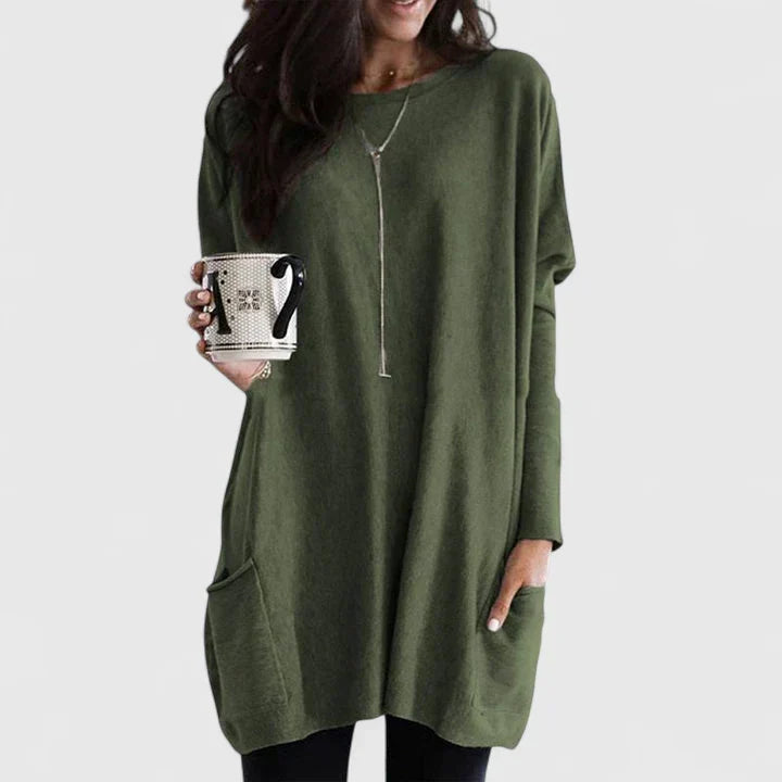 Women's Long Sleeve Tunic Top