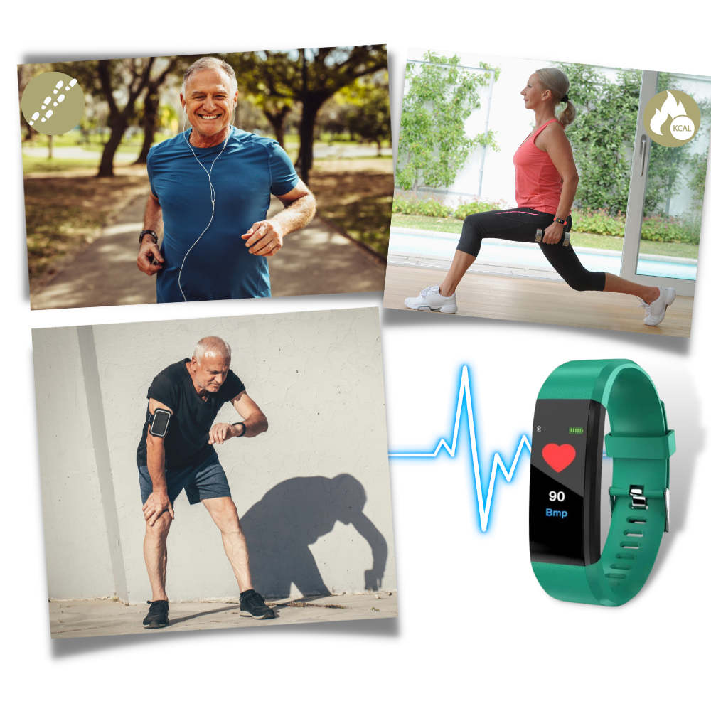 Fitness Tracker Watch with Heart Rate Monitor and Step Counter Activity Tracking - Image 5