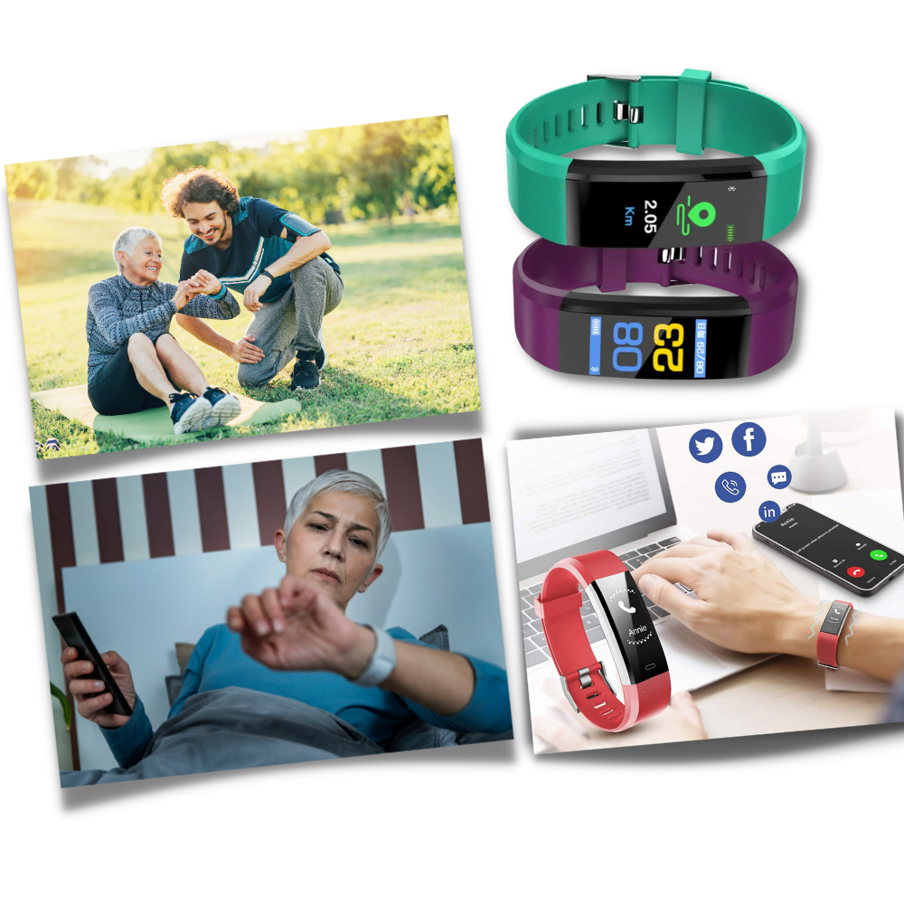 Fitness Tracker Watch with Heart Rate Monitor and Step Counter Activity Tracking - Image 7