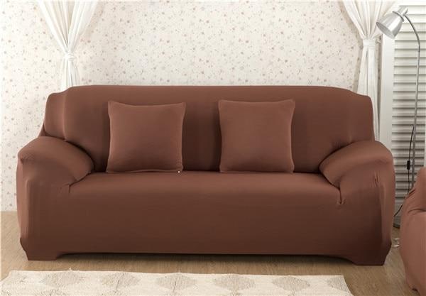 Fitted Sofa Slipcover with Stretch Fabric and Elastic Knit Design for Universal Fit - Image 10