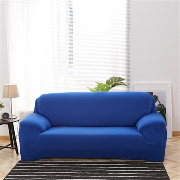 Fitted Sofa Slipcover with Stretch Fabric and Elastic Knit Design for Universal Fit - Image 14