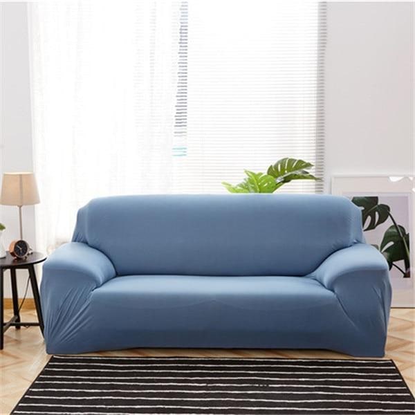 Fitted Sofa Slipcover with Stretch Fabric and Elastic Knit Design for Universal Fit - Image 17