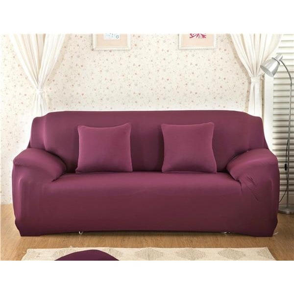Fitted Sofa Slipcover with Stretch Fabric and Elastic Knit Design for Universal Fit - Image 22