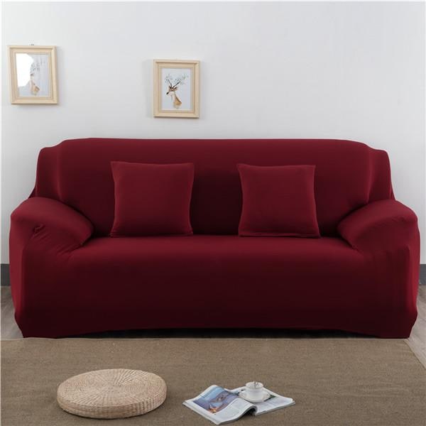 Fitted Sofa Slipcover with Stretch Fabric and Elastic Knit Design for Universal Fit - Image 23