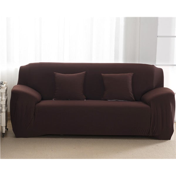 Fitted Sofa Slipcover with Stretch Fabric and Elastic Knit Design for Universal Fit - Image 24