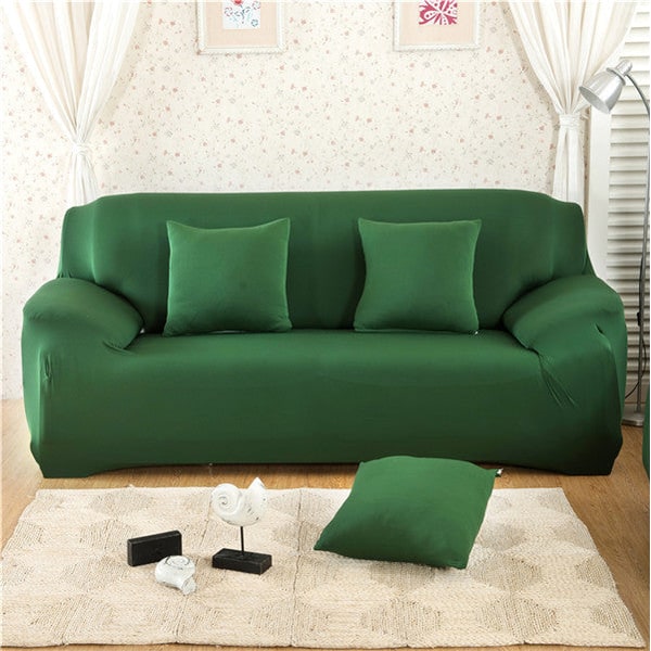 Fitted Sofa Slipcover with Stretch Fabric and Elastic Knit Design for Universal Fit - Image 25