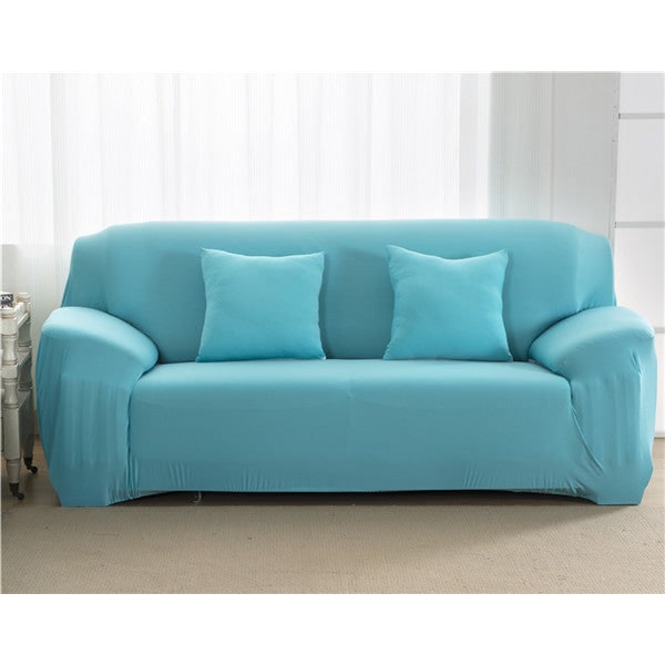 Fitted Sofa Slipcover with Stretch Fabric and Elastic Knit Design for Universal Fit - Image 27