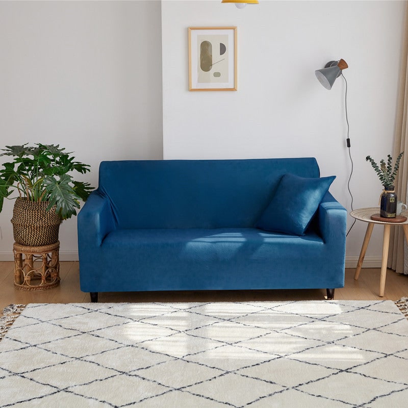 Fitted Sofa Slipcover with Stretch Fabric and Elastic Knit Design for Universal Fit - Image 34