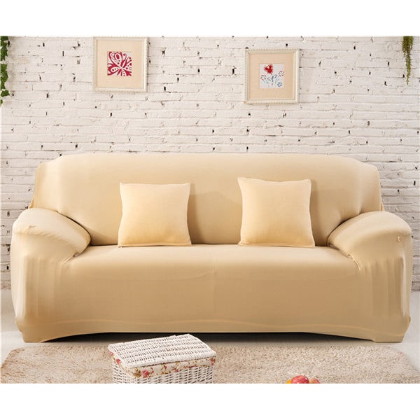 Fitted Sofa Slipcover with Stretch Fabric and Elastic Knit Design for Universal Fit - Image 36