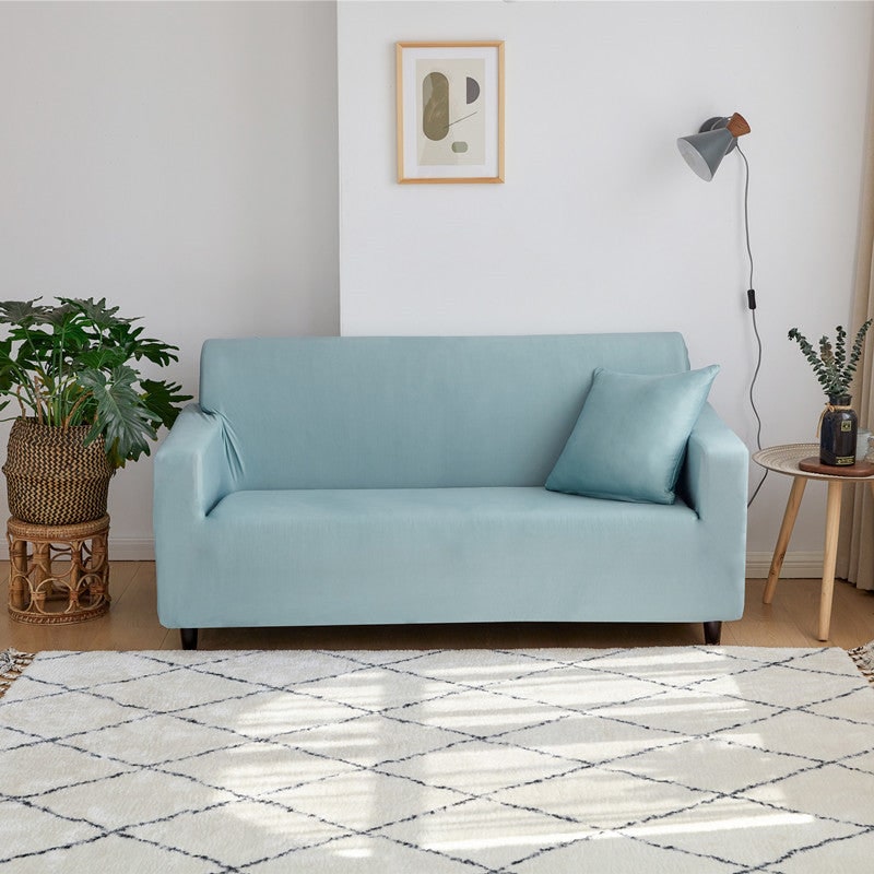 Fitted Sofa Slipcover with Stretch Fabric and Elastic Knit Design for Universal Fit - Image 39
