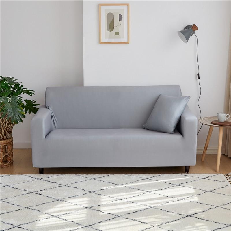 Fitted Sofa Slipcover with Stretch Fabric and Elastic Knit Design for Universal Fit - Image 47