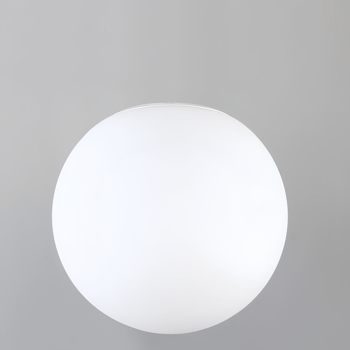 Flush Mount Ceiling Light with Frosted Glass Globe and Modern Round Design - Image 7