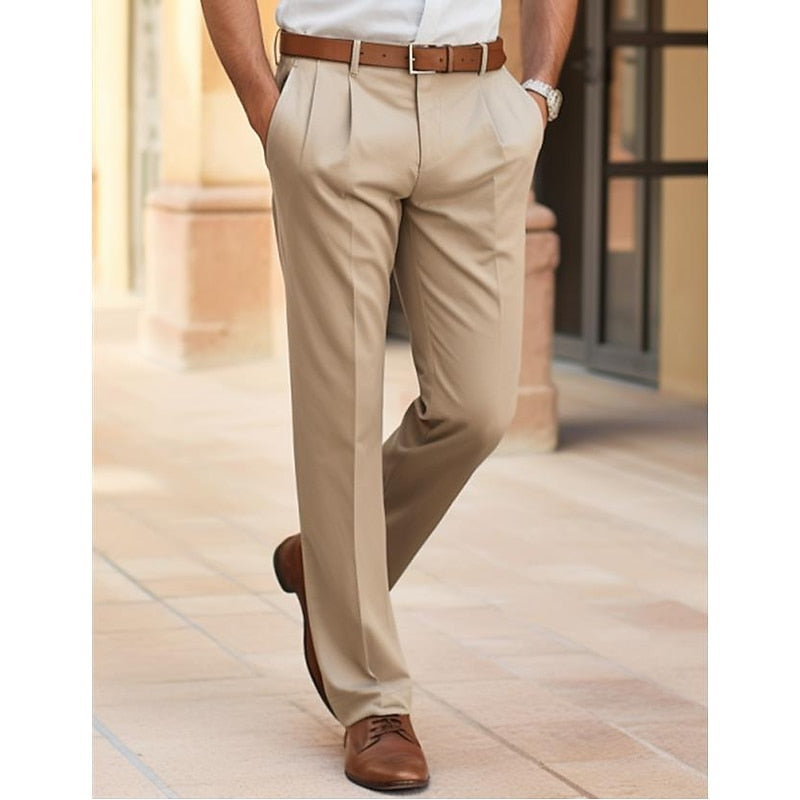 Men's Straight-Leg Trousers