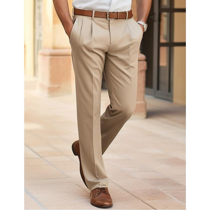 Men's Straight-Leg Trousers