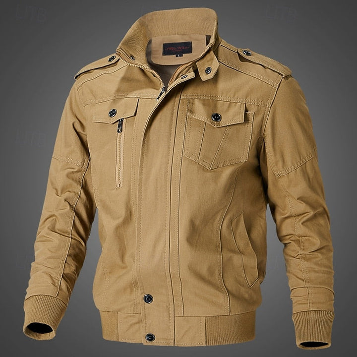 Men's Stand Collar Field Jacket