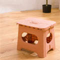Folding Step Stool with Carrying Handle Portable and Foldable Plastic Design - Image 4