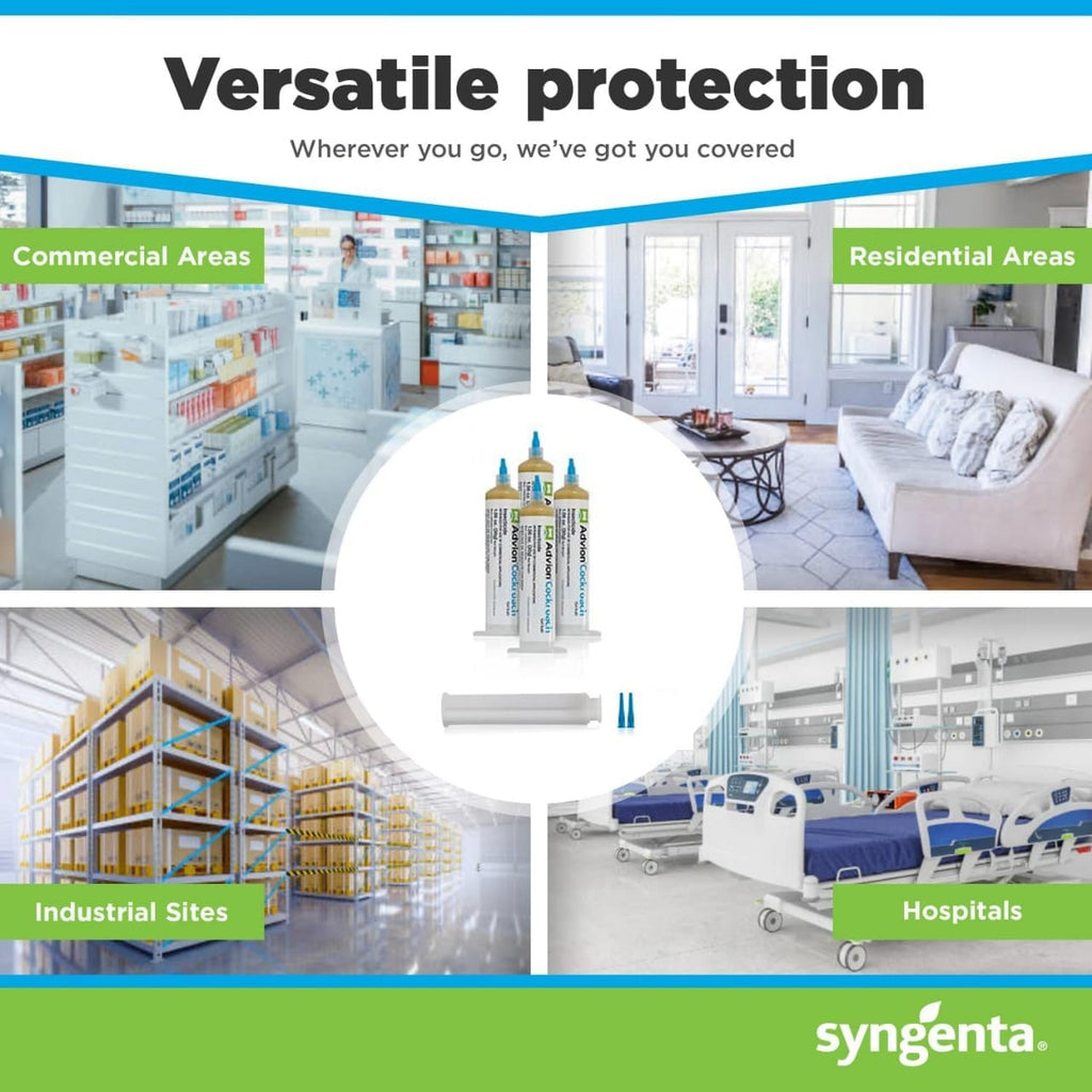 German Cockroach Gel Bait with Precision Applicator Syringe for Indoor Pest Control - Image 5