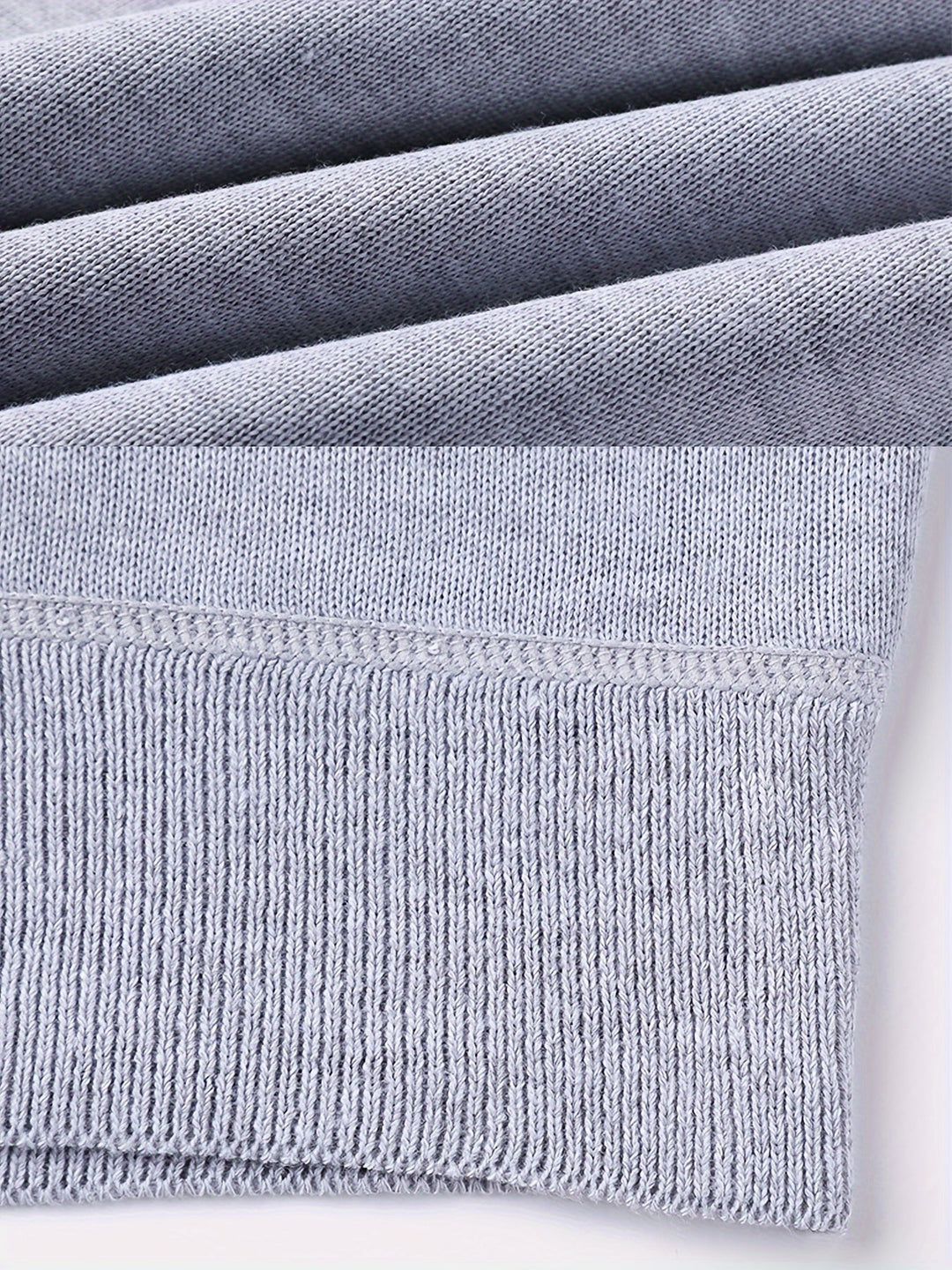 Men's Fleece-Lined Turtleneck Jumper